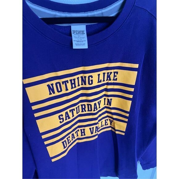 PINK By Victorias Secret Nothing Like Saturday In Death Valley Crewneck Woman’s - Picture 2 of 7